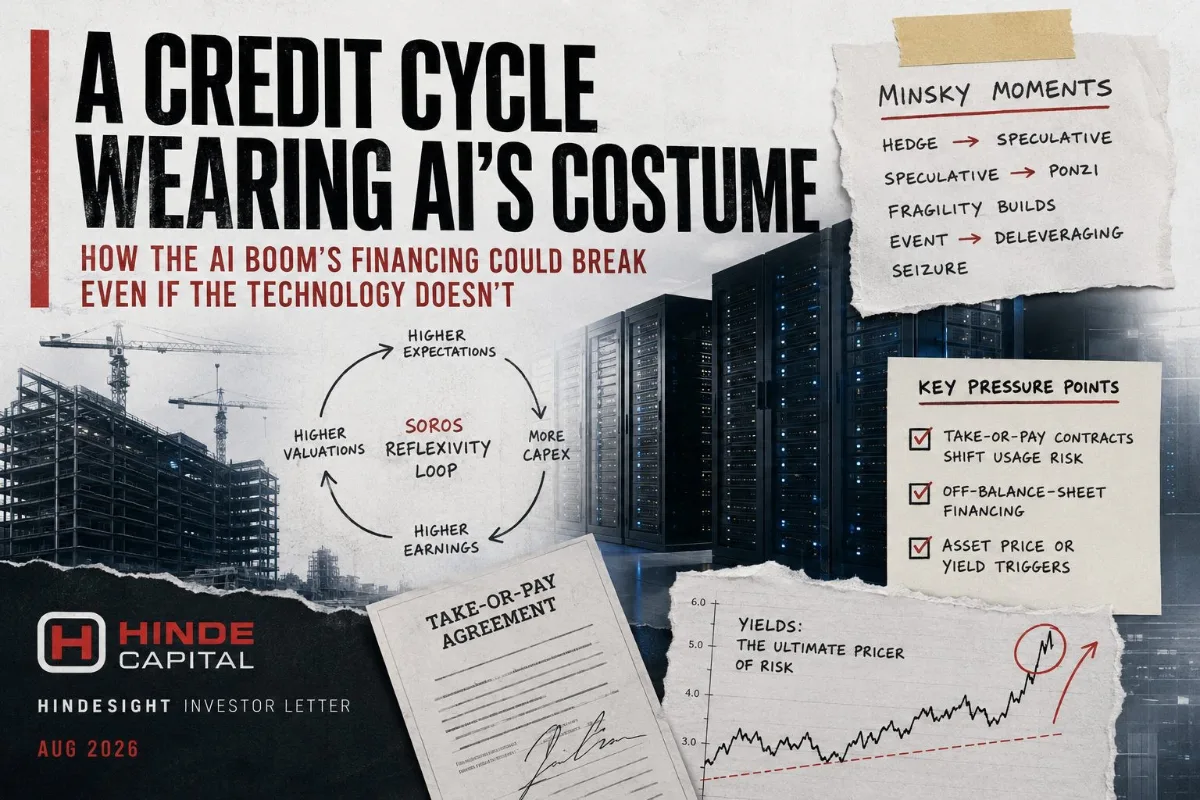 A Credit Cycle Wearing AI’s Costume